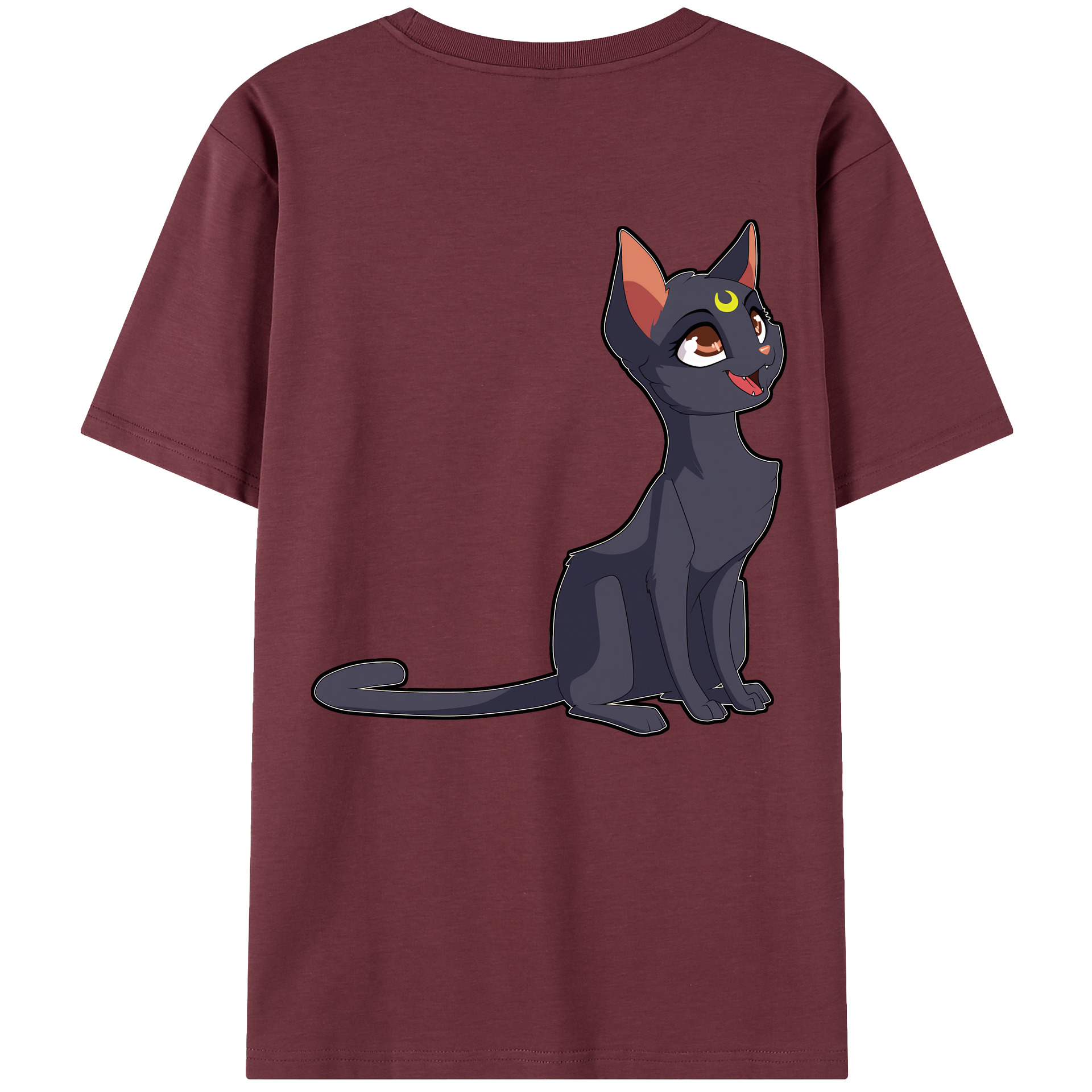 （画像用） 美少女戦士セーラームーン Sailor Moon 綿100％半袖Tシャツ（背面プリント）